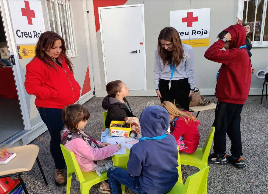 La Creu Roja atén més de 2.100 refugiats ucraïnesos a la demarcació de Girona