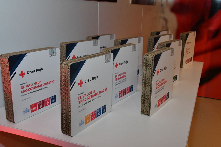 La Creu Roja reconeix el compromís de les empreses socialment responsables