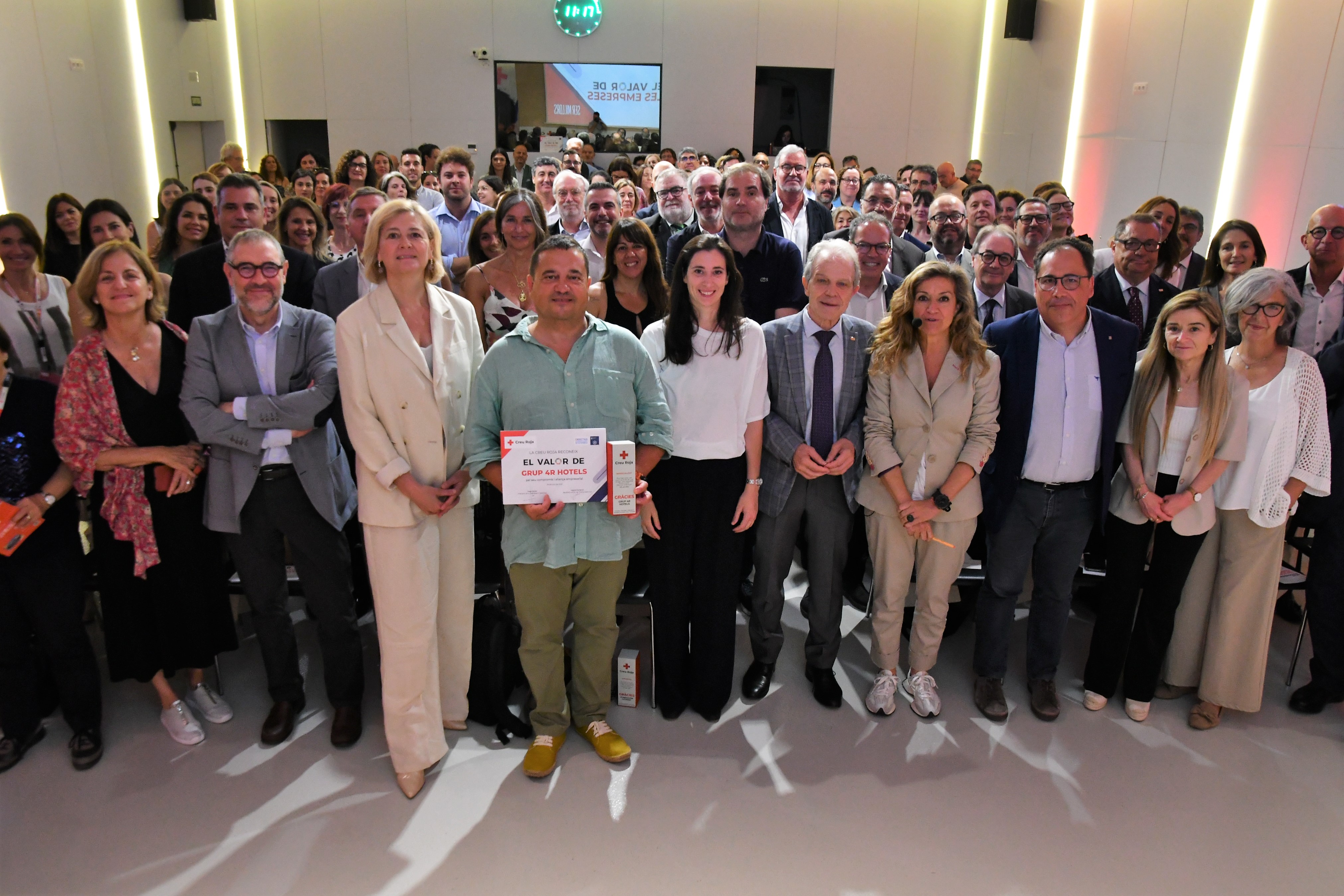 La Creu Roja distingeix la tasca de les empreses compromeses amb la seva acció a Catalunya