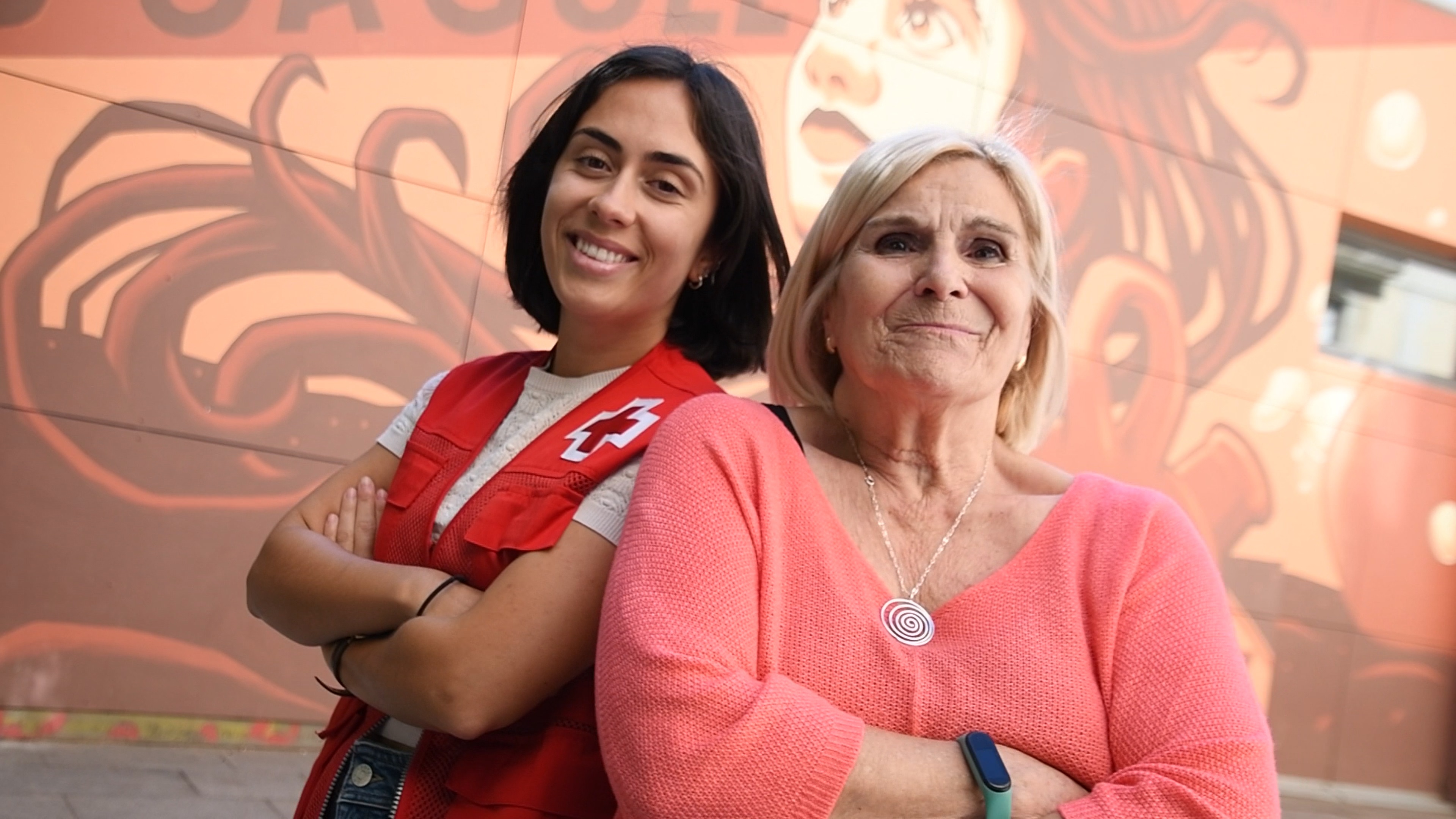 Creu Roja y la Diputación de Barcelona promueven entre los jóvenes el voluntariado con las personas mayores