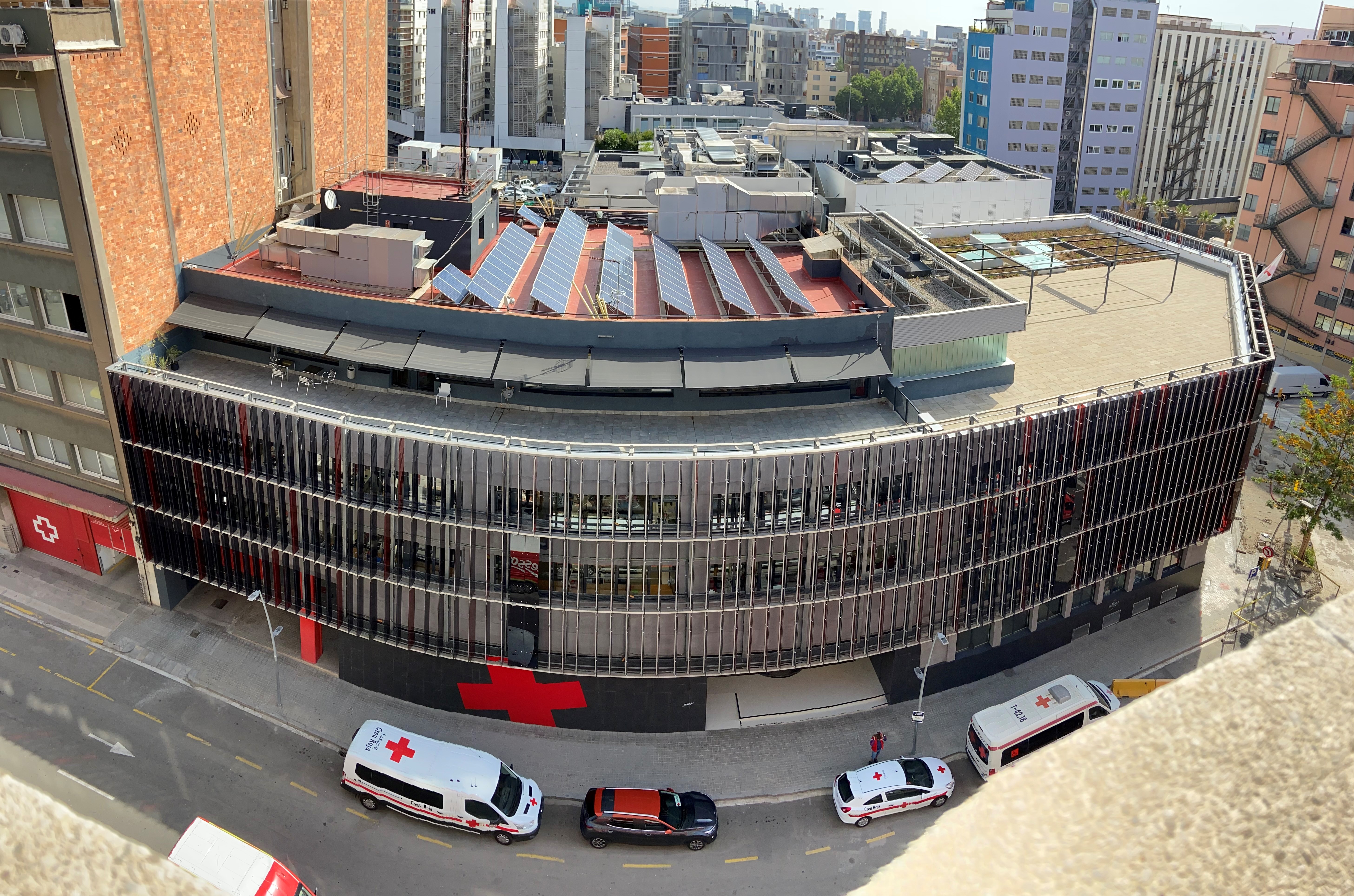 La sede central de Creu Roja en Catalunya reduce en un 10,7% el consumo de agua y en un 8,7% el de electricidad