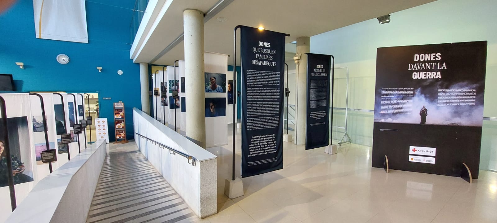 La mostra fotogràfica “Dones davant la guerra” arriba a Lleida