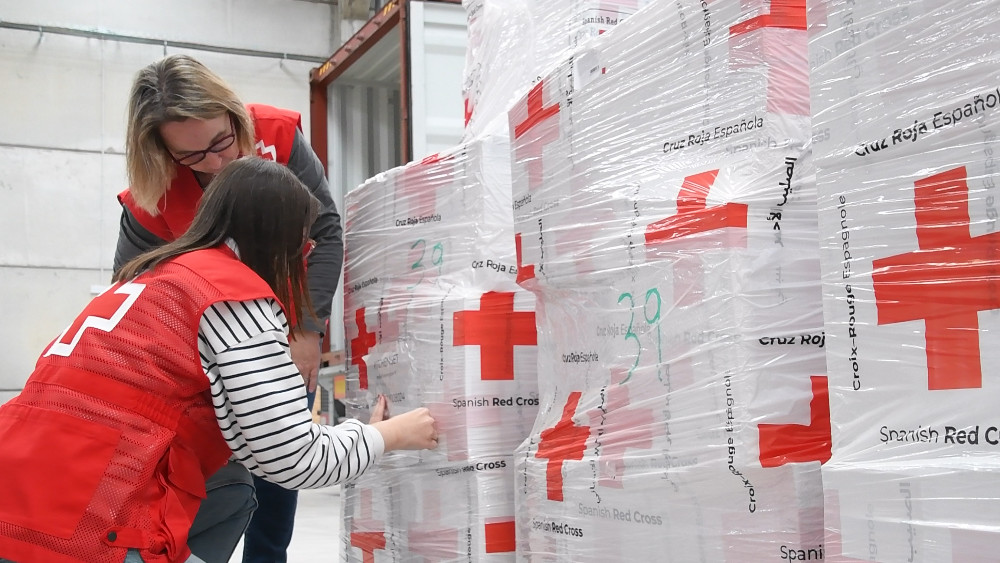 La Creu Roja envia 5.000 quilos d’ajut humanitari des de Catalunya per donar suport a la població afectada pel terratrèmol de Myanmar