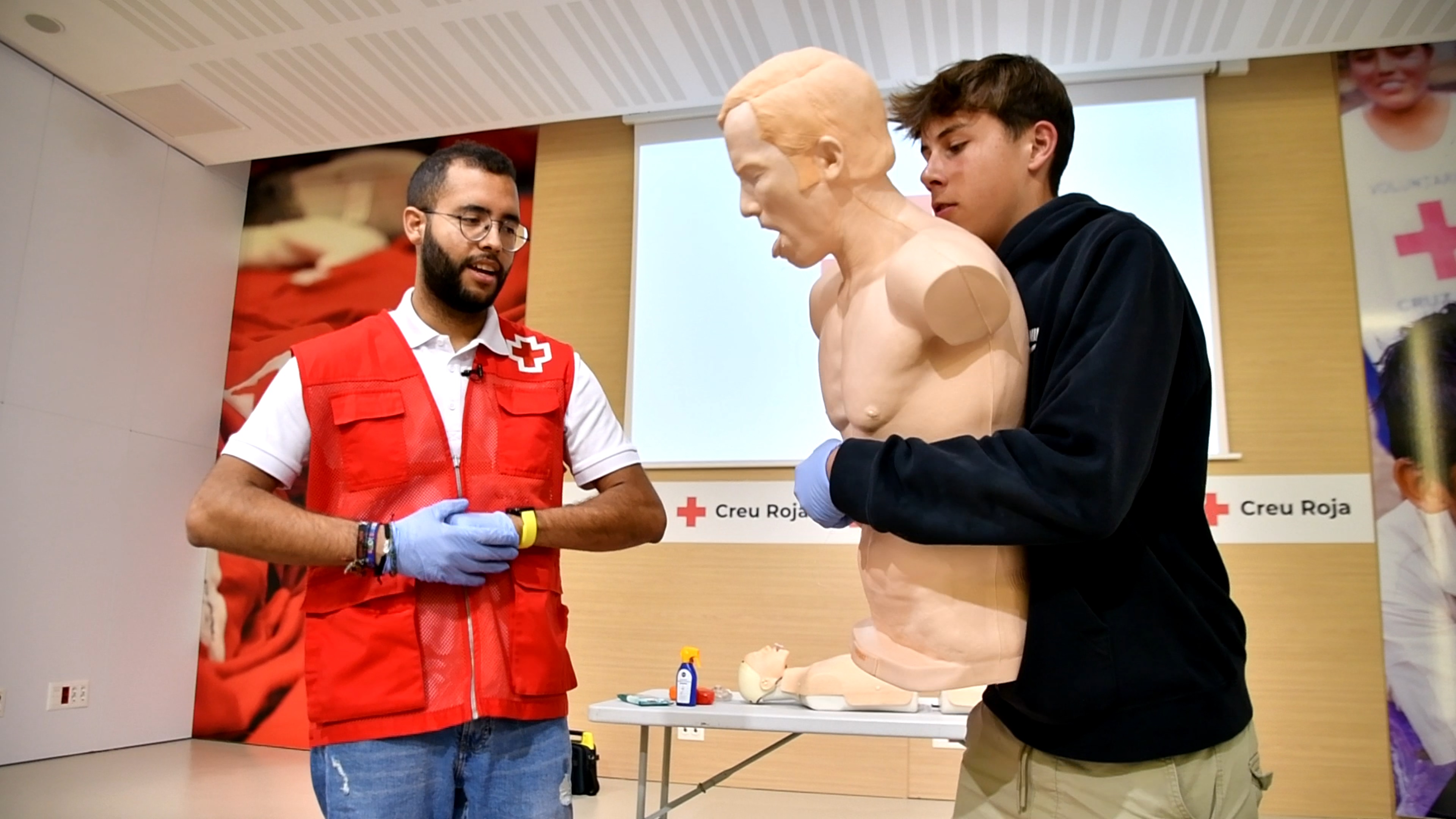 Cruz Roja promueve la formación en primeros auxilios como prevención ante situaciones de emergencia derivadas del cambio climático