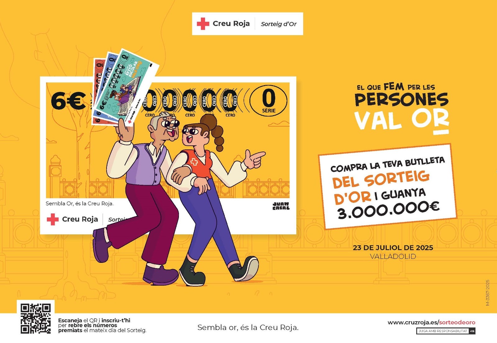 Ya puedes hacerte con tu boleto del Sorteo de Oro