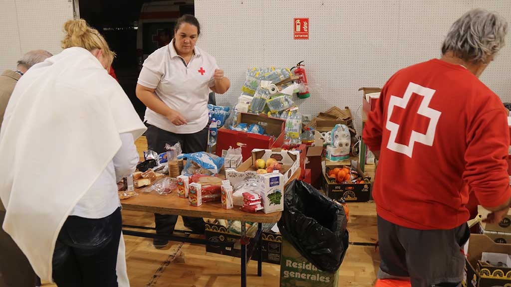 La Creu Roja dona resposta a més de 800 persones afectades per les pluges al Montsià