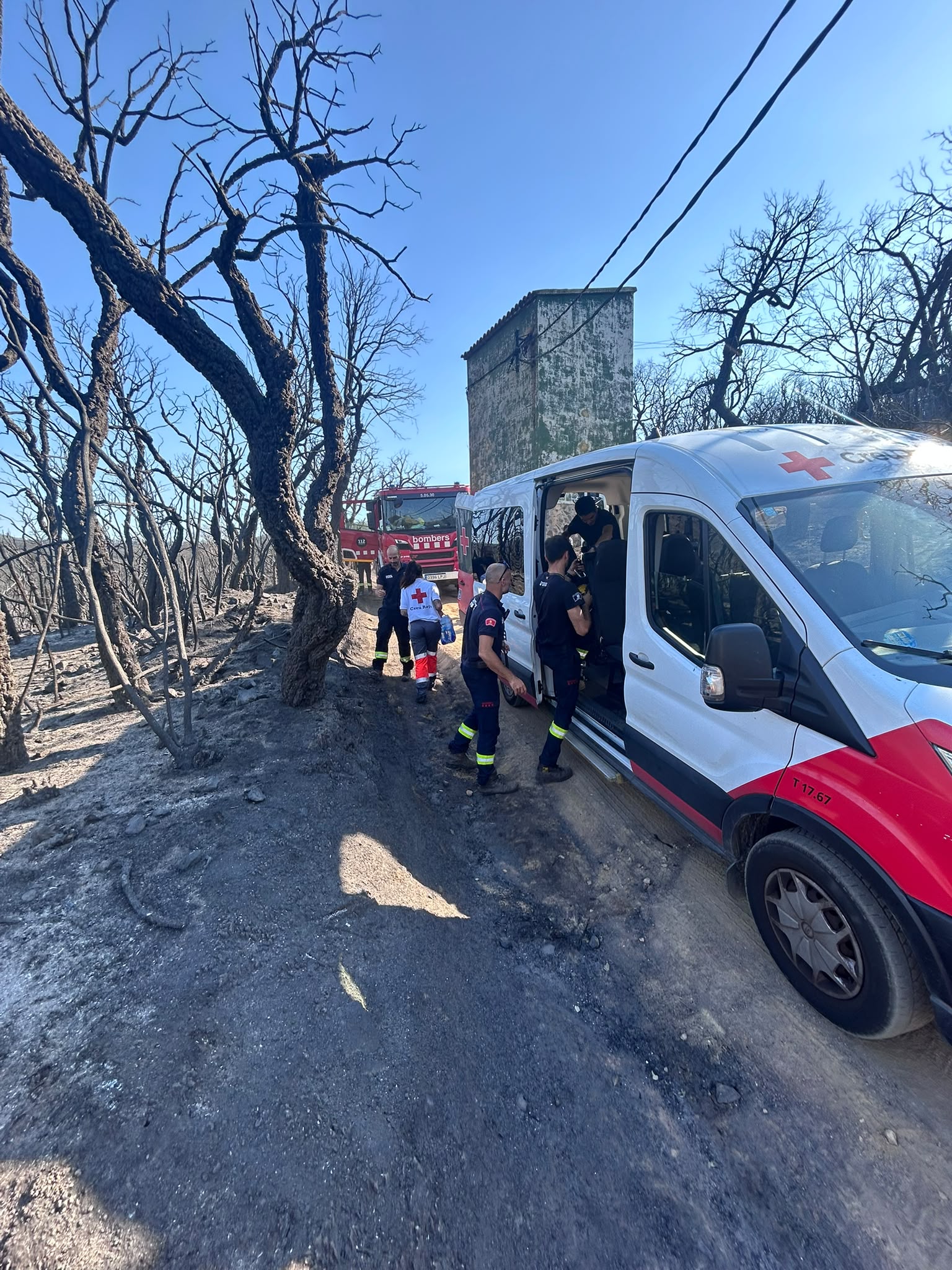 Un centenar de persones voluntàries mobilitzades pels 4 incendis actius a Catalunya