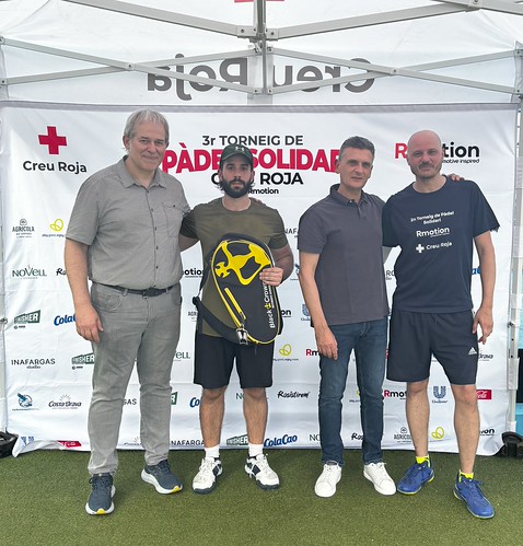 El 3r Torneig de Pàdel Solidari recapta mes de 6.700 euros per a projectes d’Infància de la Creu Roja