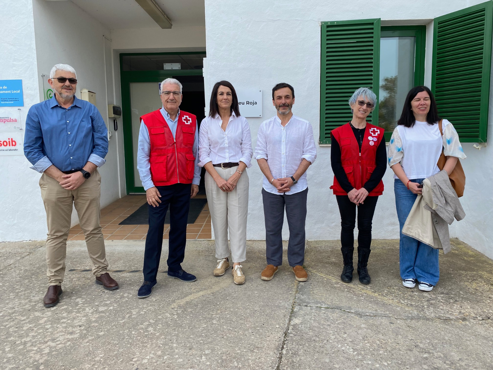 Creu Roja inaugura un punto de atención en la isla de Formentera