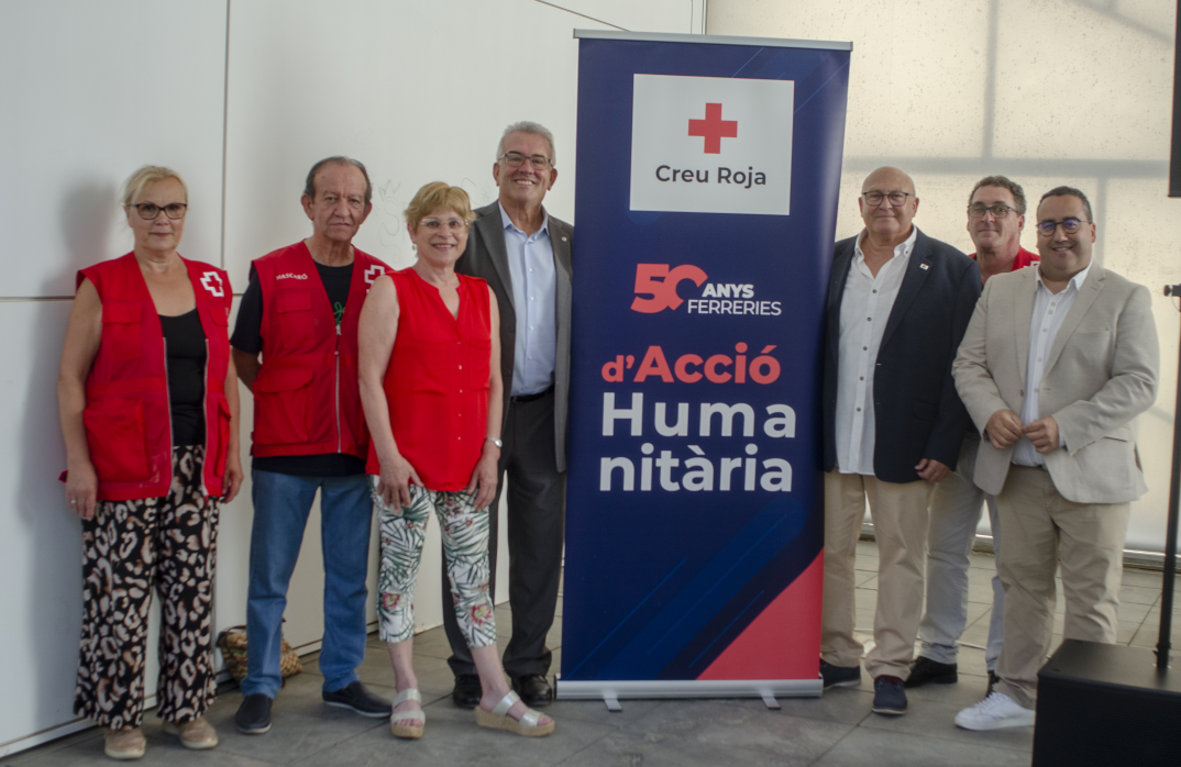 Creu Roja celebra 50 años de acción humanitaria en Ferreries