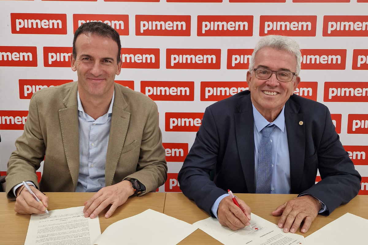PIMEM i la Creu Roja col·laboraran per facilitar la inserció laboral de persones amb més dificultats per trobar feina