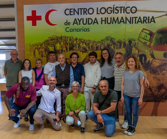 Una delegación de Cruz Roja en Galicia viaja a Las Palmas para conocer el Centro de Cooperación con África