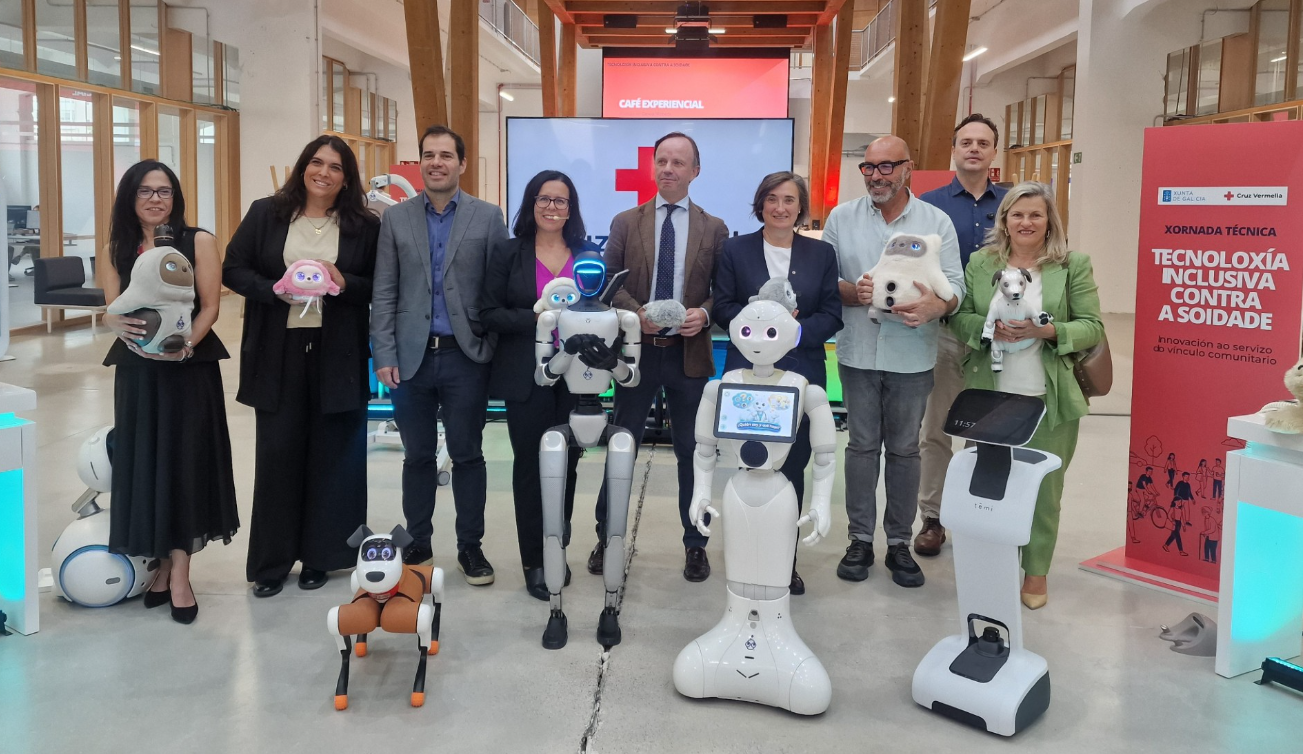 Máis de 70 persoas participan na xornada “Tecnoloxía inclusiva contra a soidade”