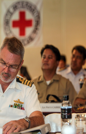 Pignatelli, Darío. Tailandia, 2015. Bangkok. Participantes de 14 países participaron en el Segundo Taller Regional sobre Derecho de los Conflictos Armados en el Mar. © CICR.png