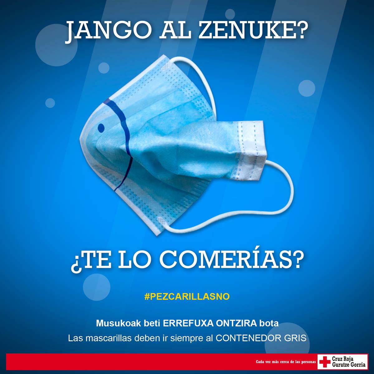 Cómo deshacerse correctamente de las mascarillas desechables