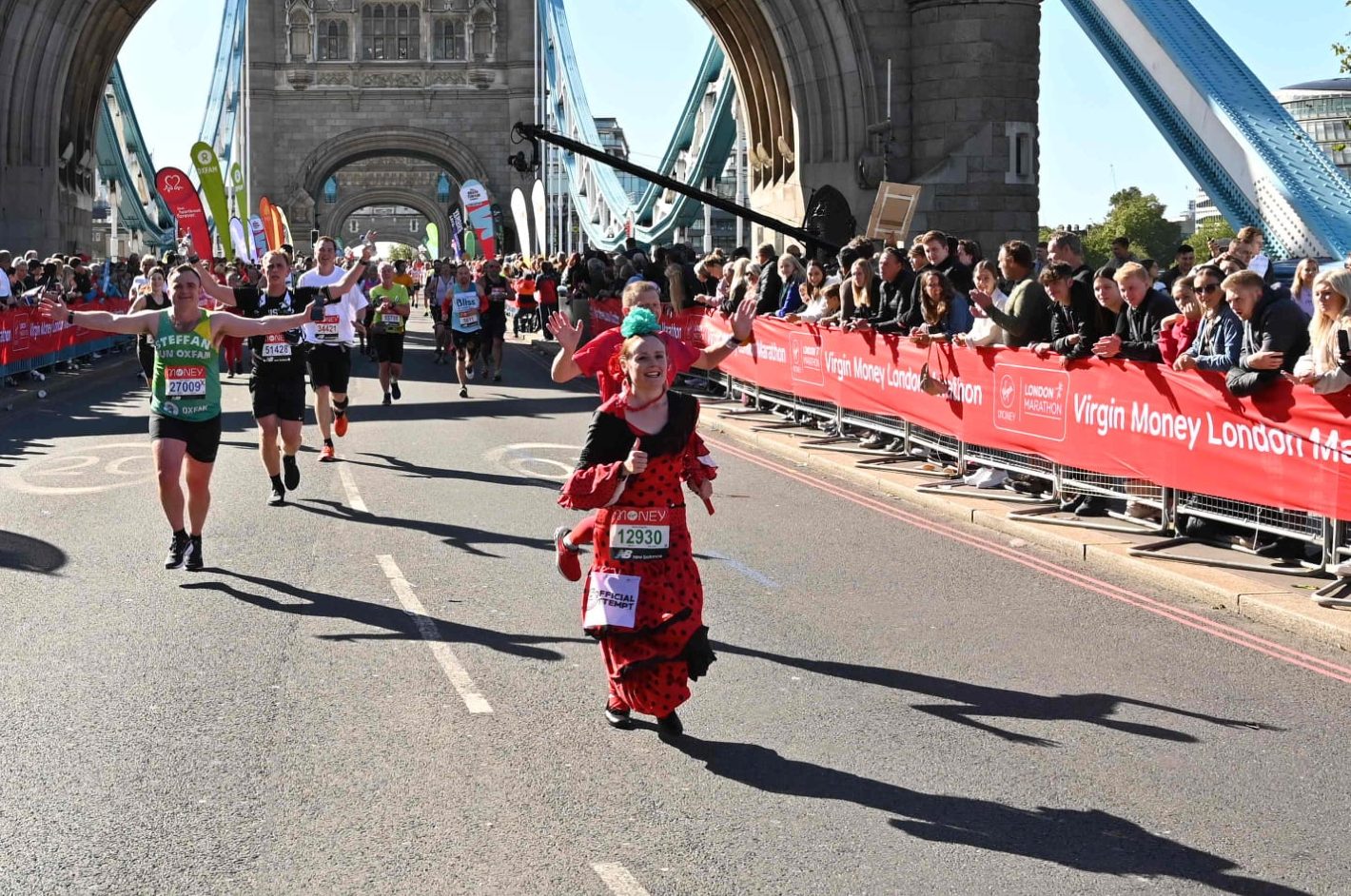 Charlotte Sullivan: “El maratón de Londres es una de esas cosas que quería hacer alguna vez en la vida”