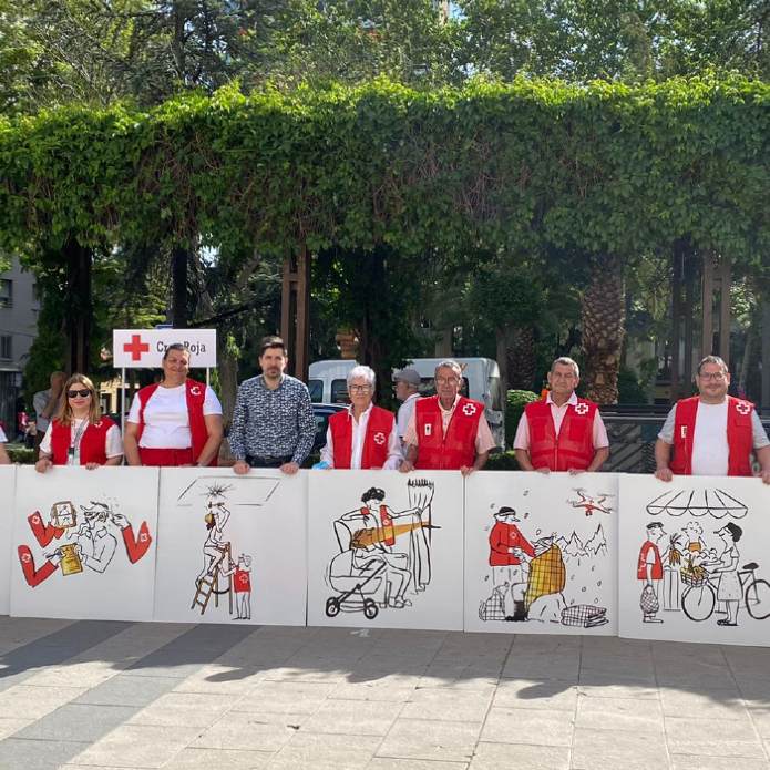 Flavita Banana y Cruz Roja: ilustraciones para un sorteo muy especial