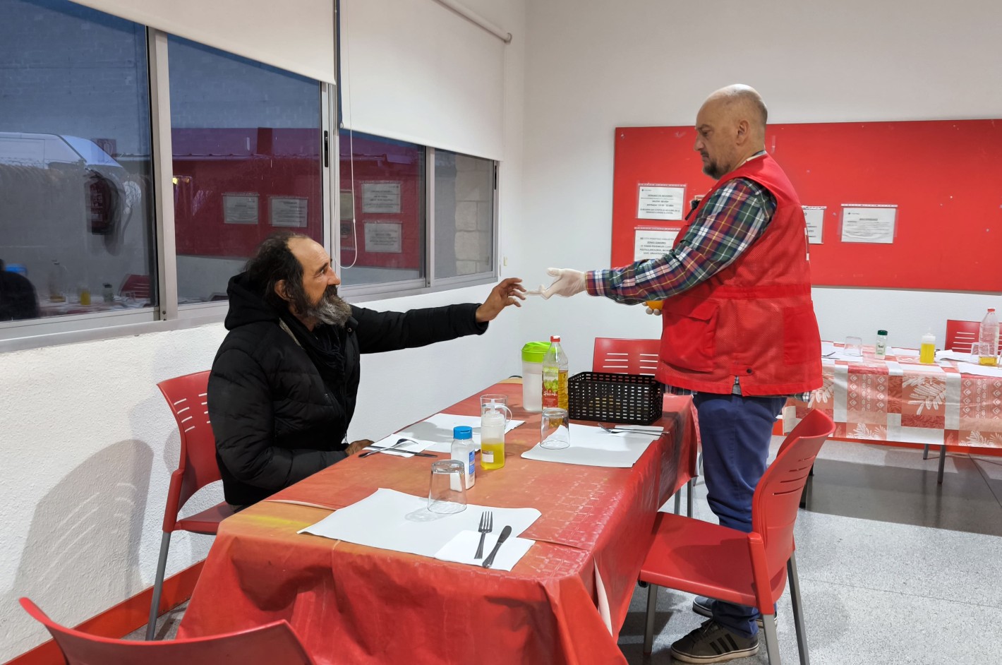 Un refugio contra el calor y la desesperanza