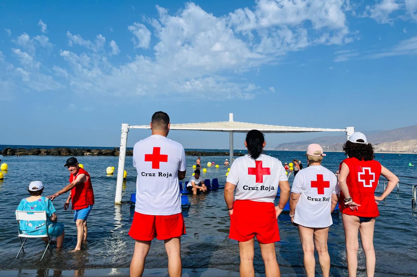 Donde antes había barreras, ahora hay mar