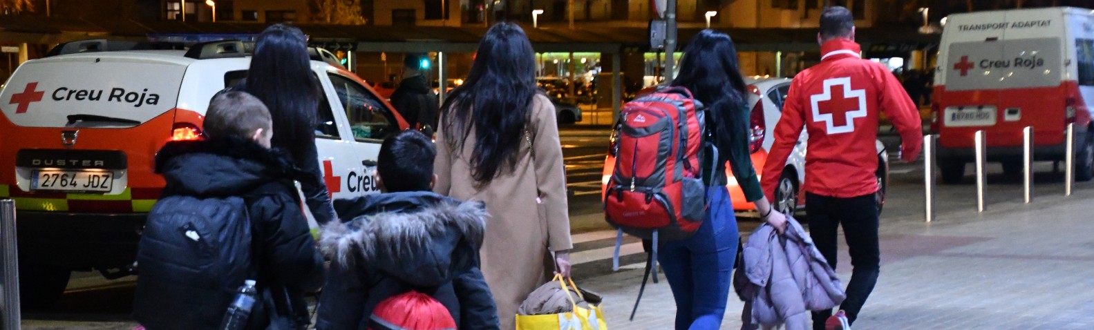 Cruz Roja ha atendido en España a más 37.700 personas llegadas de Ucrania