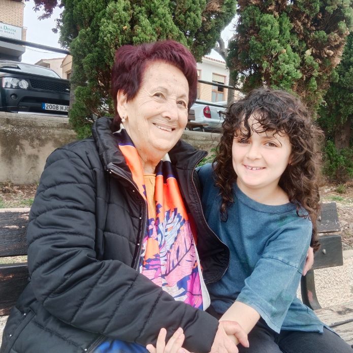 Amets y María Jesús, un vínculo intergeneracional