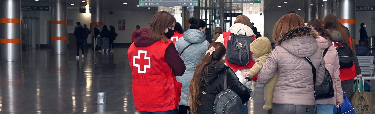 La vida en tránsito de una familia ucraniana