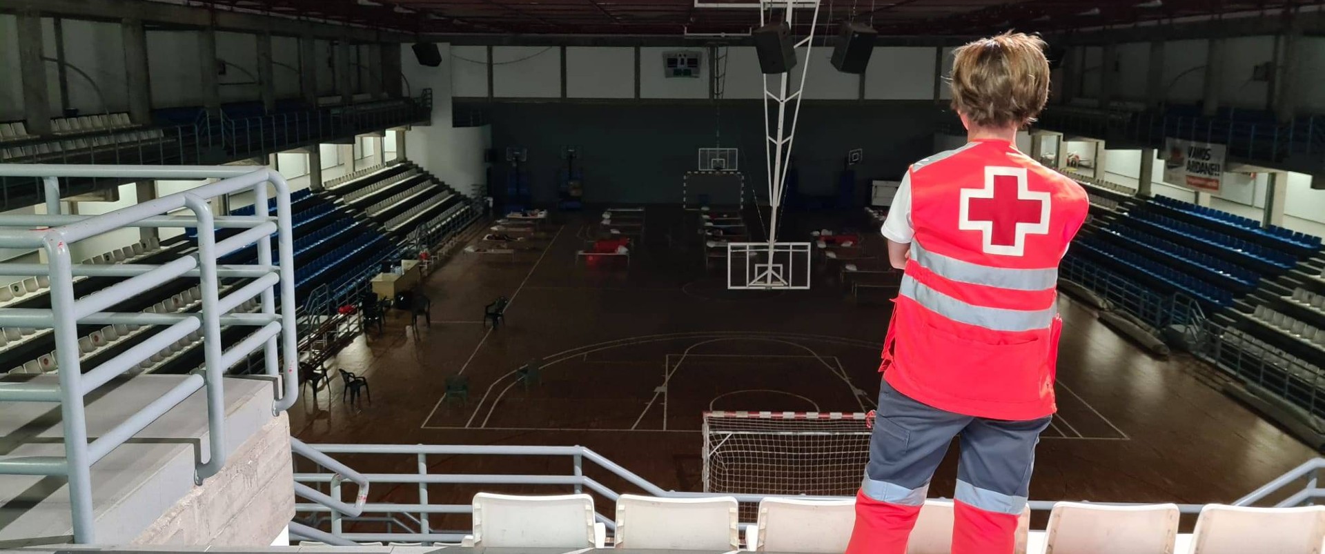 Cruz Roja dio cobertura en el incendio originado en la isla de la Palma