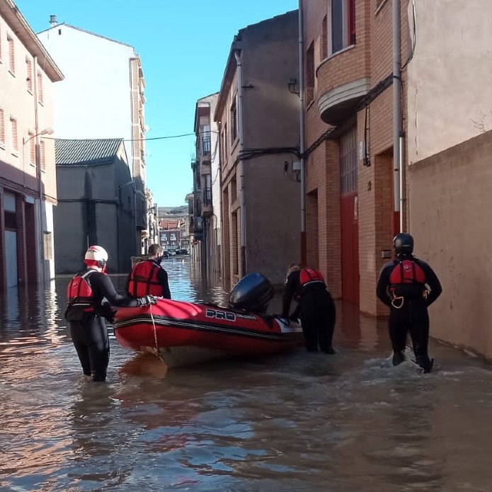 Cruz Roja, en alerta por las inundaciones causadas por la borrasca Barra