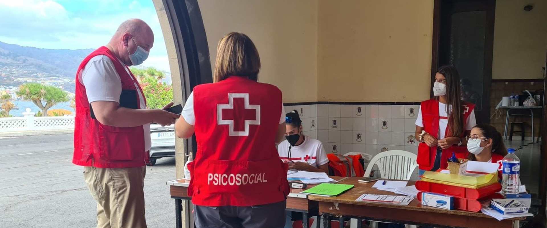Cruz Roja ha realizado más de 600 asistencias en La Palma