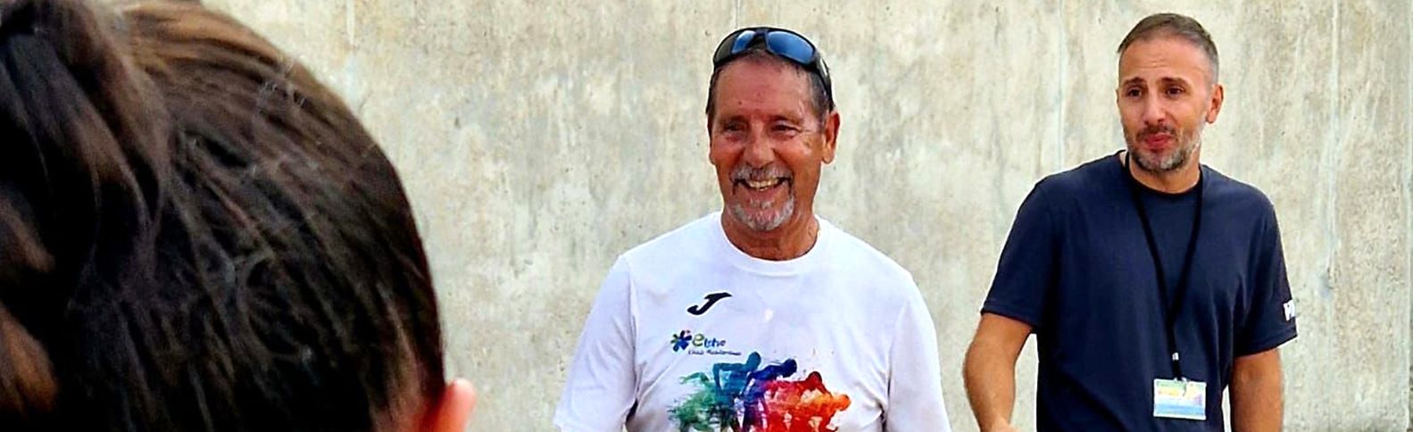 “Intento trasladarles que la vida es una carrera”