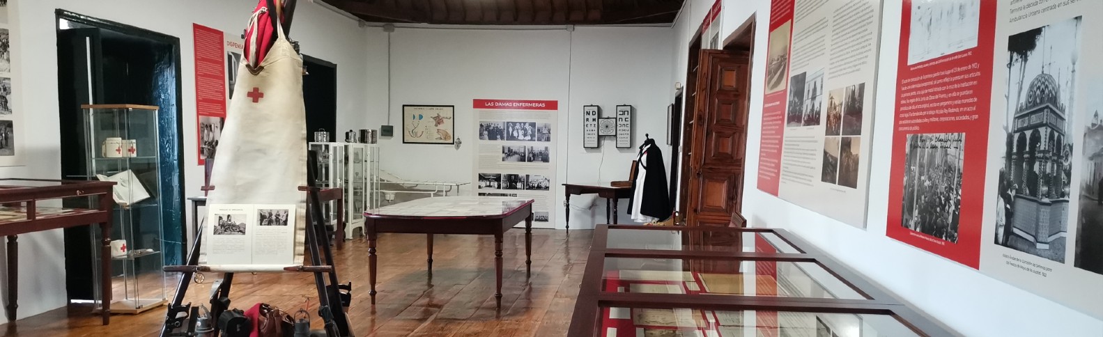 Tenerifeko Museo Aretoa: Gurutze Gorriaren jatorriari omenaldia