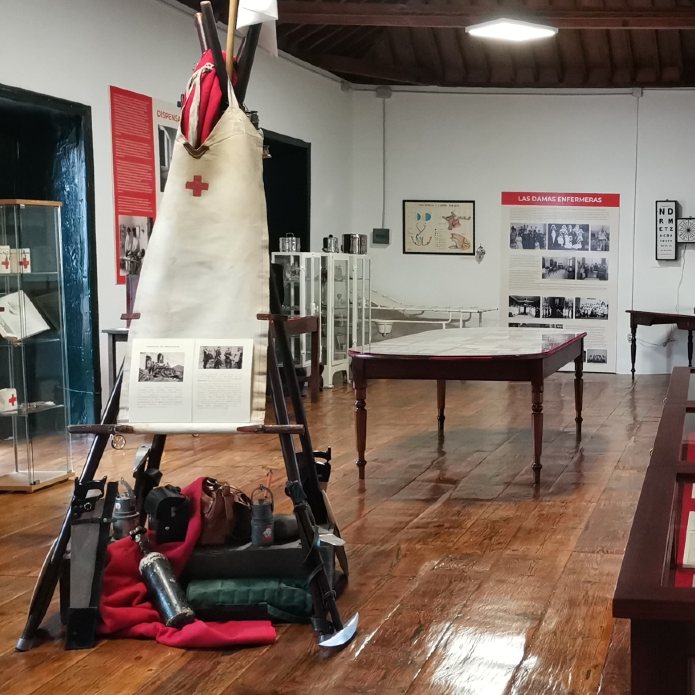 Tenerifeko Museo Aretoa: Gurutze Gorriaren jatorriari omenaldia