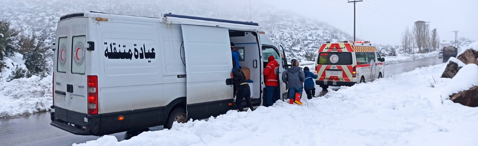 El duro invierno en Siria eleva las necesidades humanitarias