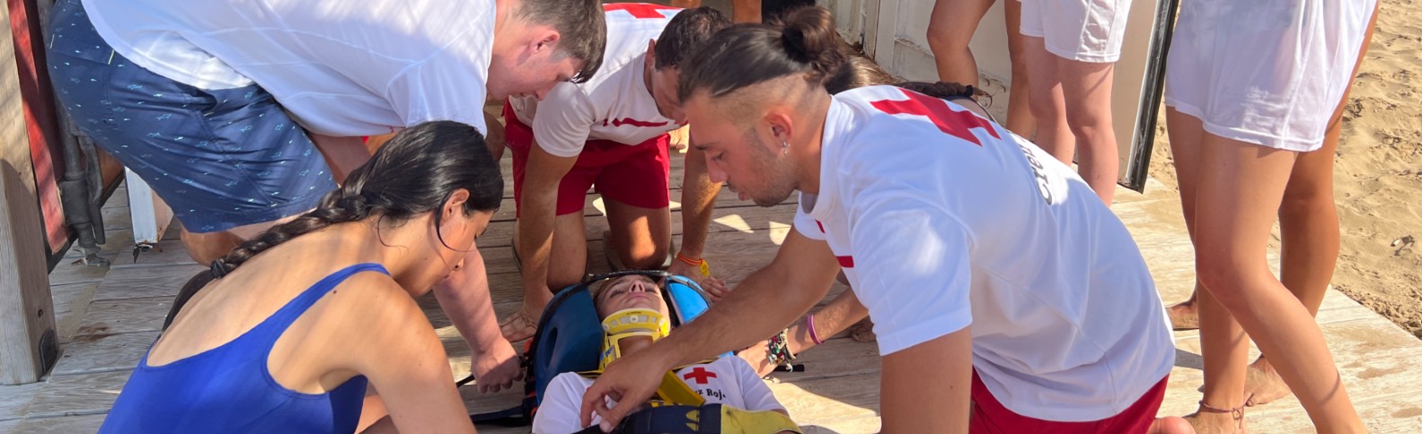 Tres semanas con el equipo de socorristas en Tarragona