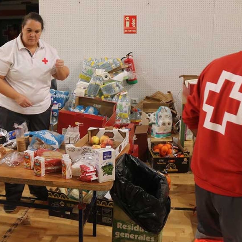 Cruz Roja da respuesta a más de 800 personas afectadas por las fuertes lluvias en el sur de Tarragona