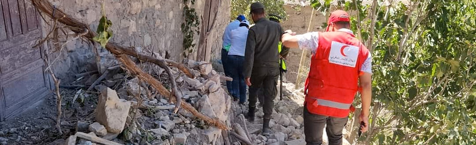 Ayuda a las personas afectadas por el terremoto de Marruecos