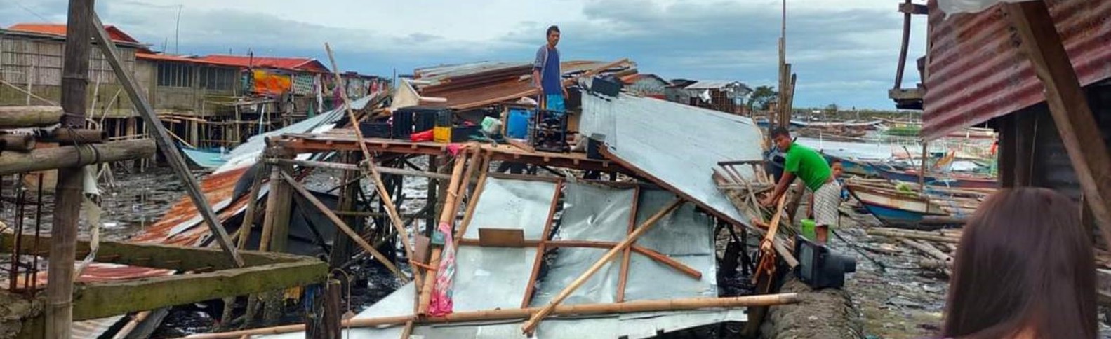 Cruz Roja se moviliza para combatir los efectos del tifón Rai en Flipinas