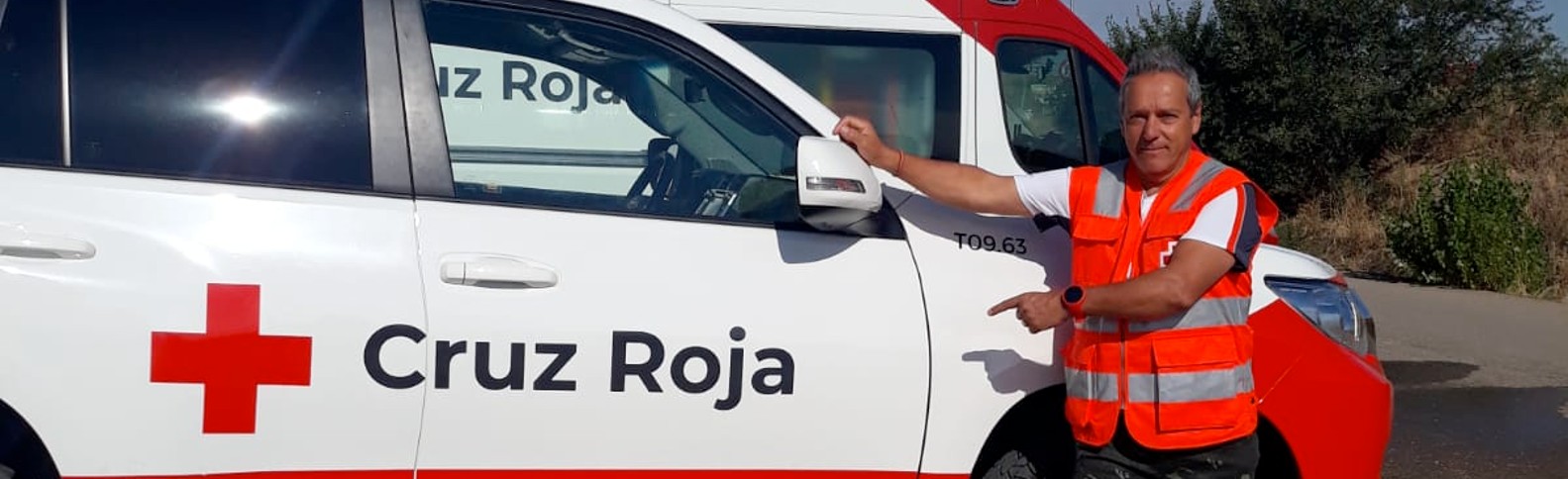 José Antonio Madrigal, 49 años junto a Cruz Roja