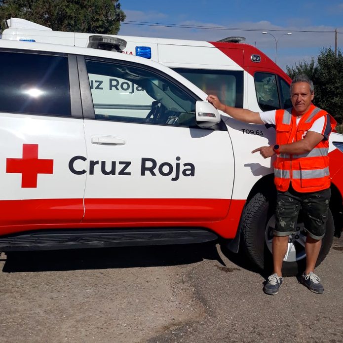José Antonio Madrigal, 49 años junto a Cruz Roja