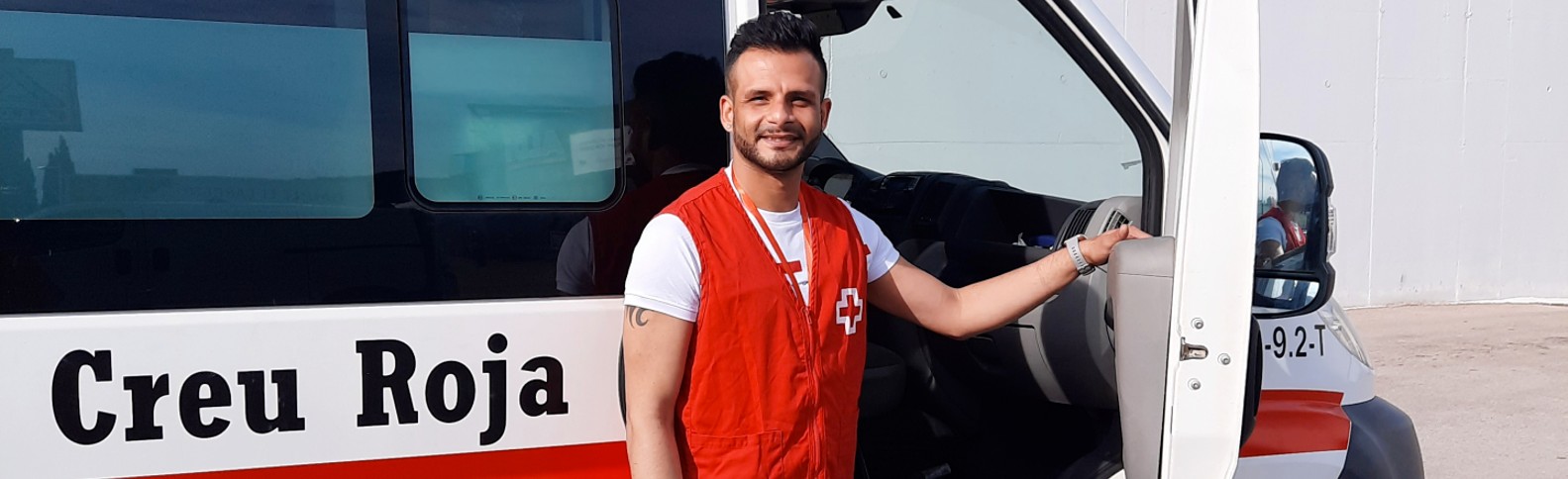 De persona beneficiaria a voluntario y socio: la historia de Carlos José Mata con Cruz Roja