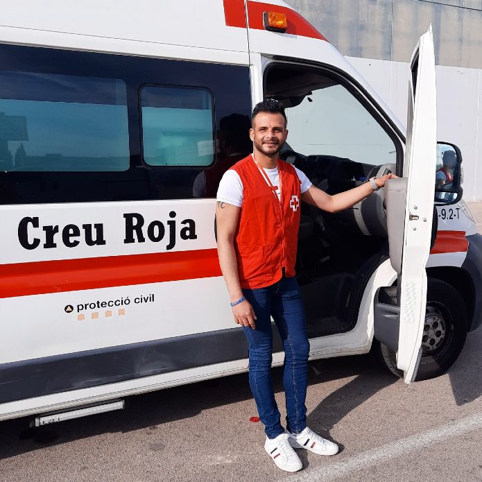De persona beneficiaria a voluntario y socio: la historia de Carlos José Mata con Cruz Roja