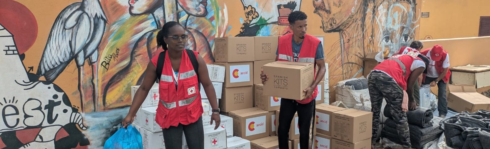 Envío de ayuda humanitaria a Cabo Verde