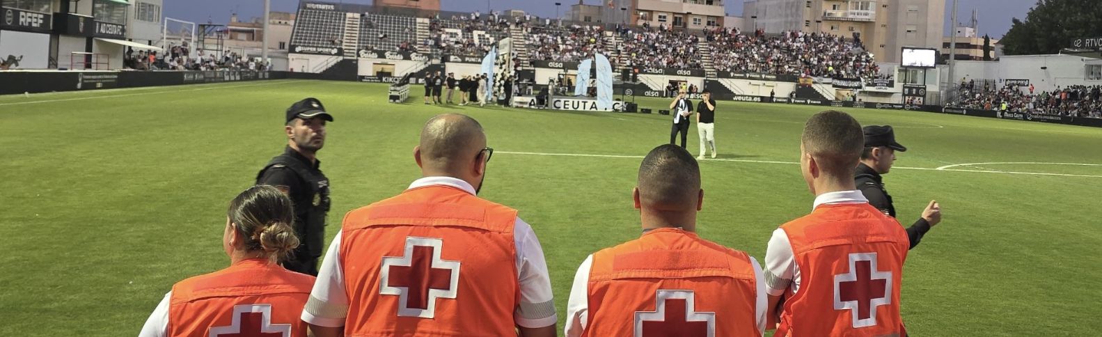 Un apoyo clave en un día para el recuerdo del Ceuta FC