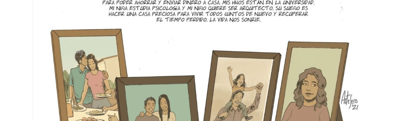 Tres cómics, tres historias de mujeres refugiadas