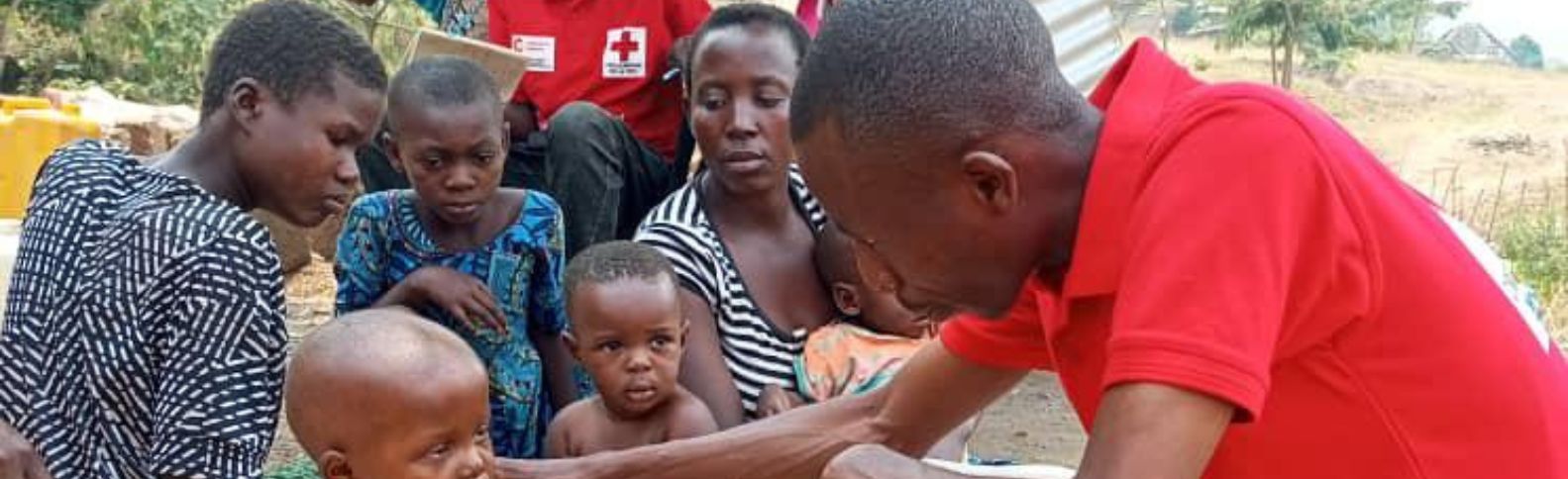Cruz Roja responde ante el desplazamiento forzado y la crisis alimentaria en Sud-Kivu
