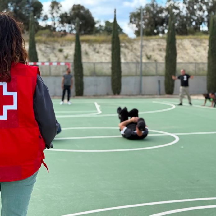 Sesiones de kárate para personas sin hogar
