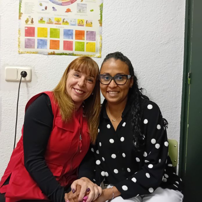 El reencuentro de Gloria y su hijo Elioth