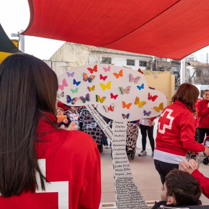 Cruz Roja participa en HOPE, la Falla Municipal del Ayuntamiento de Valencia