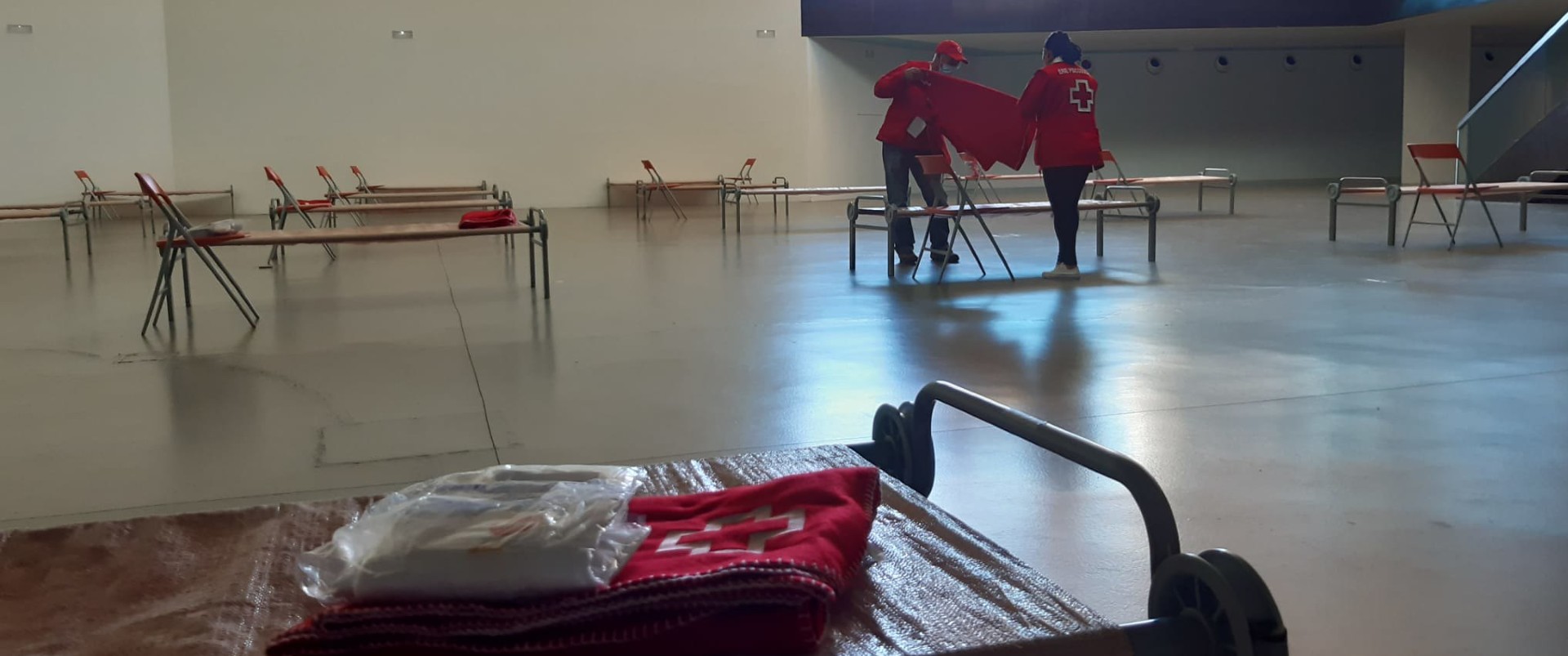 Cruz Roja activa sus recursos ante el incendio más grave en España en lo que llevamos de año