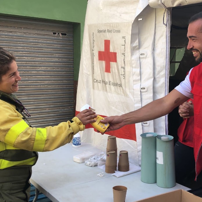 Cruz Roja atiende a más de 10.600 personas en los incendios forestales de los últimos quince días